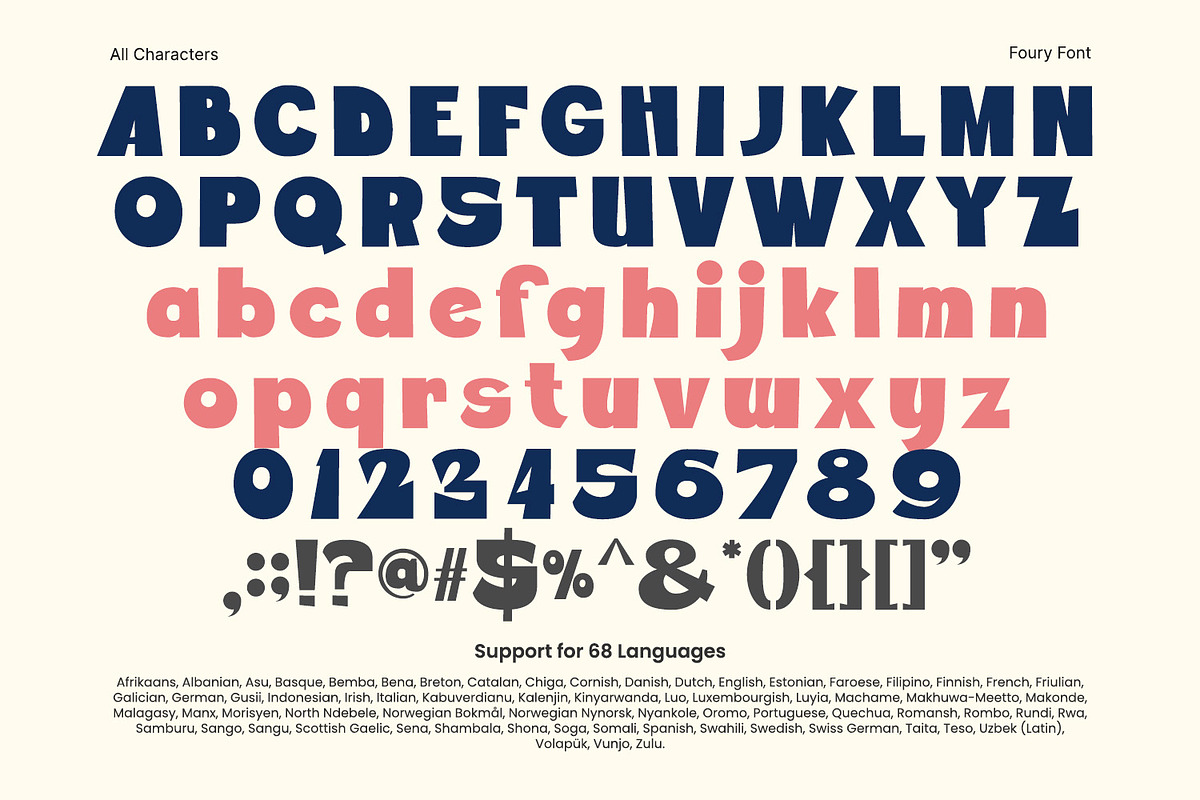 Foury, a Symbol Font by yumnatype (Photo 10 of 10)
