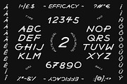 Efficacy Font Pairing + BONUS Logos, a Sans Serif Font by Design Surplus (Thumbnail 5 of 8)