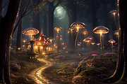 Magical Forest, a Background Graphic by Printable Treasure (Thumbnail 7 of 8)