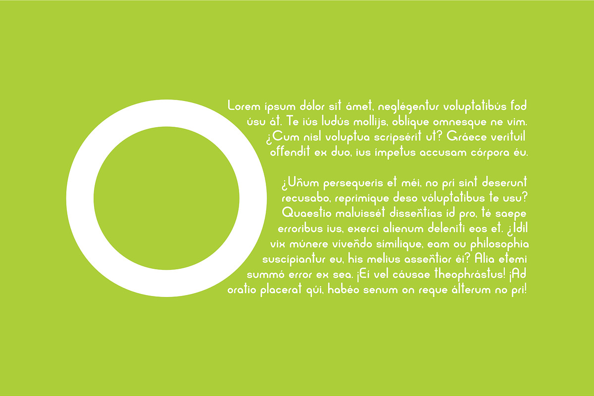 Ordenado Font - Round San Serif, a Sans Serif Font by noonsun (Photo 3 of 5)