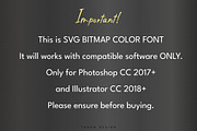 Raw Paint SVG Textured Brush font, a Handwritten Font by Tanondesign (Thumbnail 10 of 10)