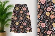 Garden Floral Seamless Pattern, a Pattern Graphic by Sharon Schwalbe (Thumbnail 1 of 5)