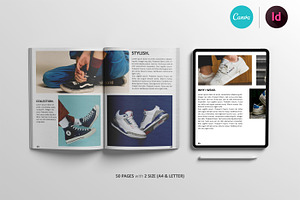 SHIF Magazine / Ebook Template Canva