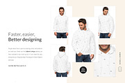 Men Hoodie Mock-ups Set FREE DEMO, a Books & Magazine Mockup by Apparel_Mockups (Thumbnail 6 of 25)