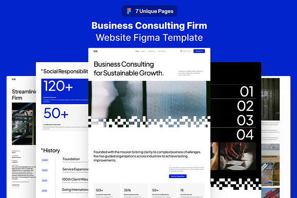Consulting Firm Figma Template preview 4