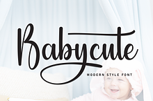 babycute | Script Font