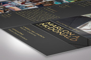 Gold Luxury Trifold Funeral Program, a Brochure Template by Godserv Designs (Thumbnail 8 of 11)