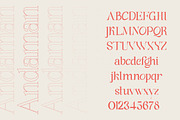 Andaman an Experimental Serif Font, a Serif Font by Lettertype Studio (Thumbnail 6 of 15)