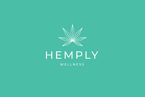 Hemp/CBD Logo Template