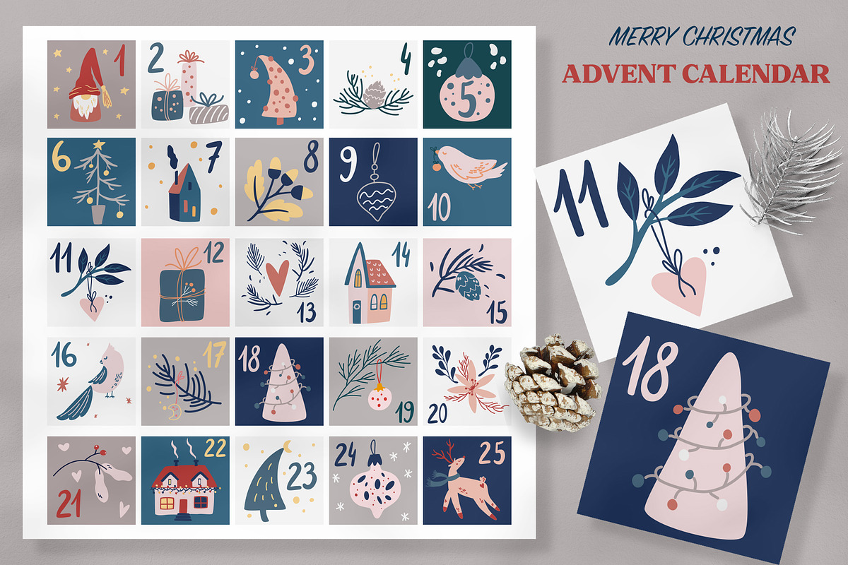 Cozy Christmas Cards & Patterns, an Object Graphic by PawLoveArt (Photo 11 of 14)