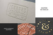 10 Logo/Badge Mock-Ups Vol.4, a Shirt Mockup by GraphicBurger (Thumbnail 4 of 5)