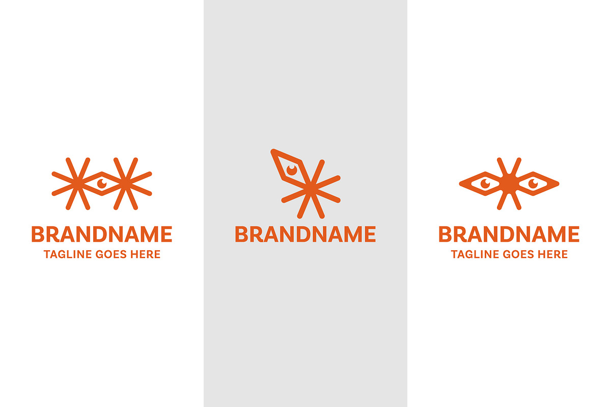 Spark Eyewear Simple Modern Logo Set, a Branding & Logo Template by Pray Art Design Studio (Photo 1 of 2)