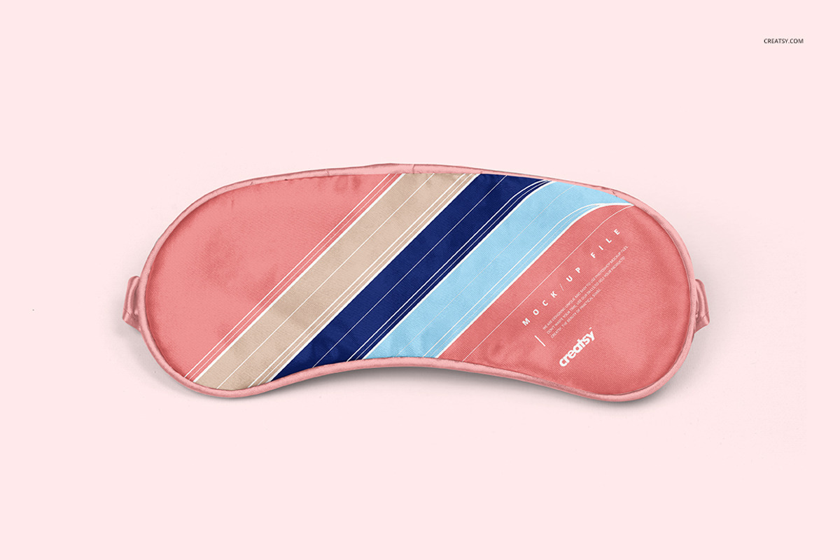 Eye Mask 2 Types Mockup Set, a Mask Mockup by creatsy4 (Photo 5 of 9)