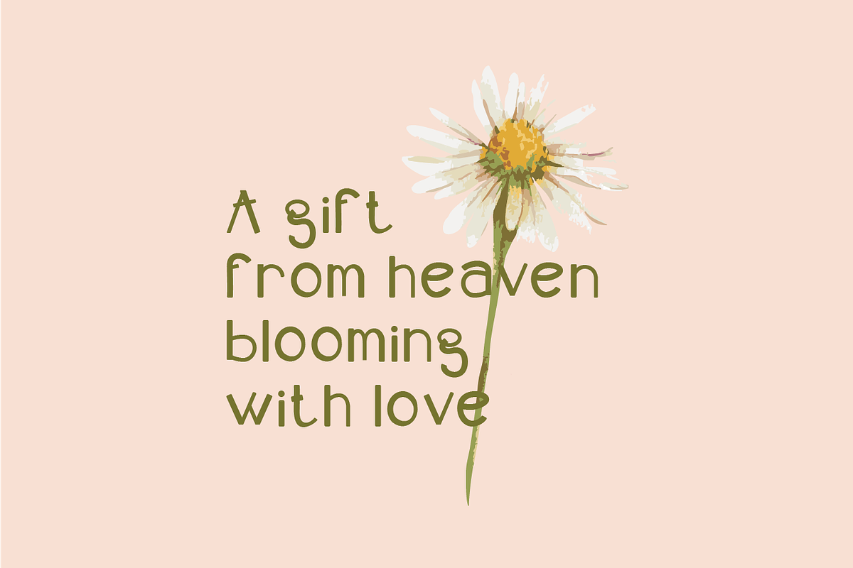 Daisylo - Playful Handwritten Font, a Handwritten Font by Berdansabersama (Photo 4 of 8)