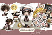 Pink Elves Nursery Baby Shower, a Decorative Illustration by Nicole Branger Art (Thumbnail 1 of 20)