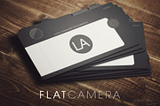 Flat Camera Business Card, a Business Card Template by Lucas Alexander (Thumbnail 4 of 4)