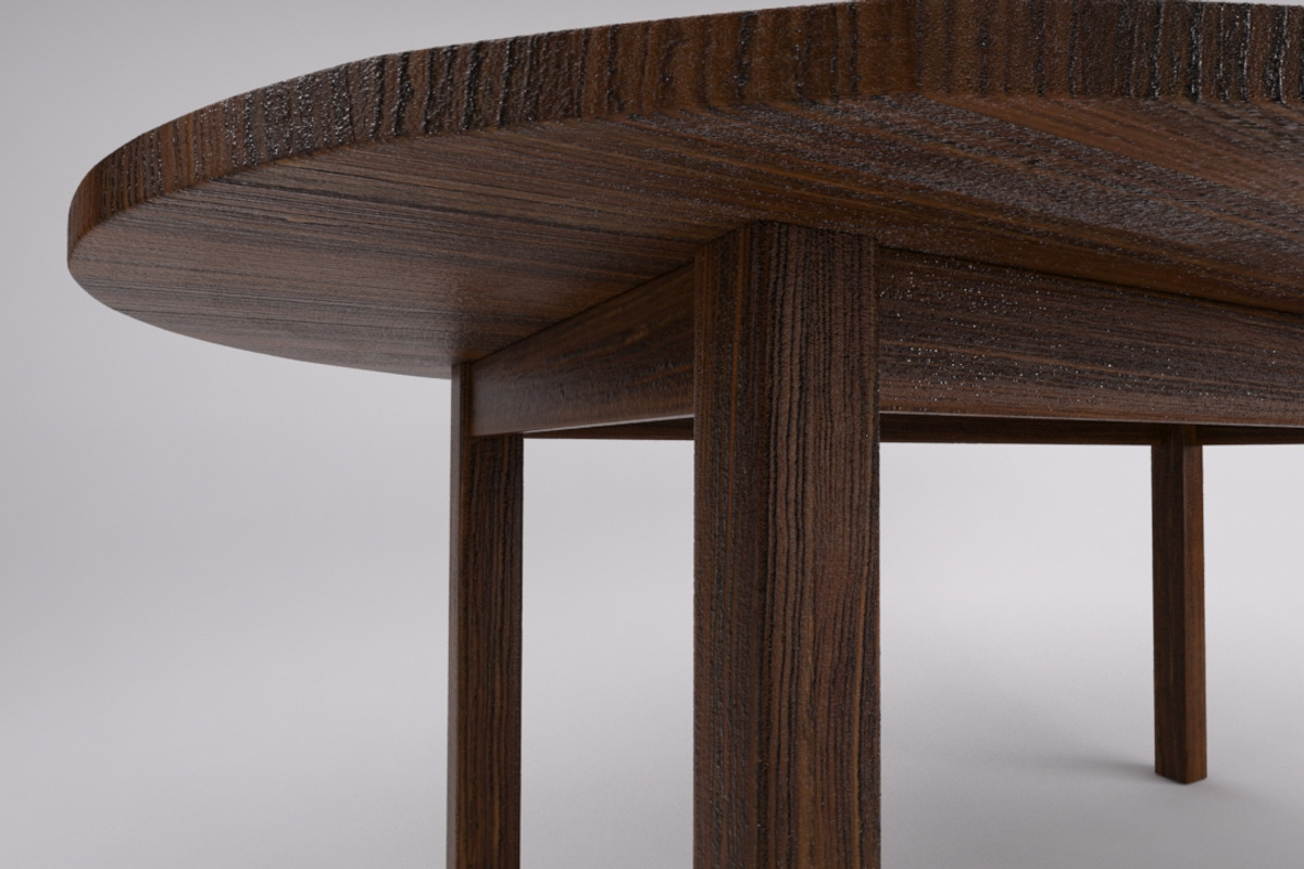 Rustic Table, a Furniture 3D Model by kjpargeterimages (Photo 3 of 3)