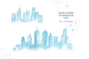 Watercolor Silhouettes People Set, a Person Illustration by AlineArtStore (Thumbnail 9 of 12)