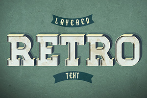 Retro Text Style V2