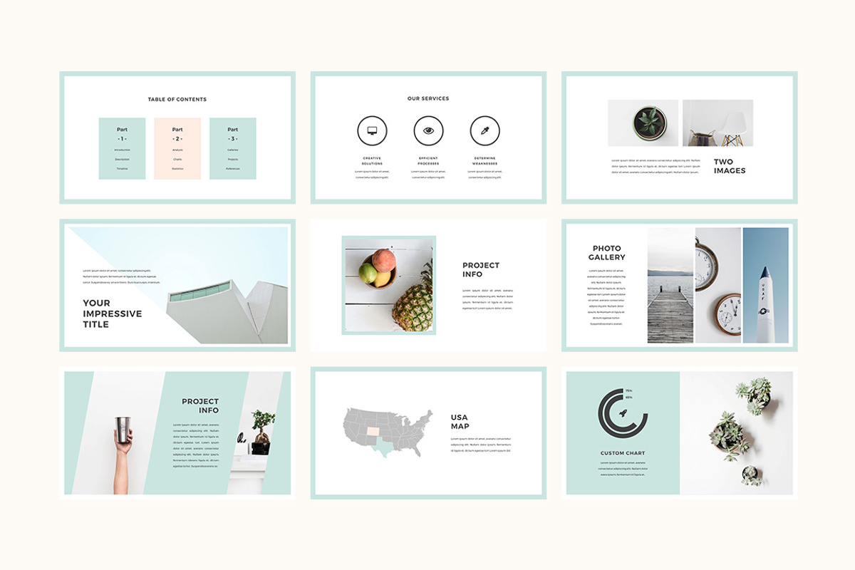 Blossom Presentation Template, a Presentation Template by SlideStation (Photo 6 of 8)