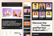 Artique - Creative Agency Framer, a Websites & App Template by peterdraw (Thumbnail 5 of 5)