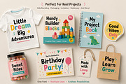 Handy Monster, a Slab Serif Font by Wow Magic (Thumbnail 3 of 6)