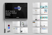 Book Layout Template Landscape, a Brochure Template by E-Type (Thumbnail 1 of 7)