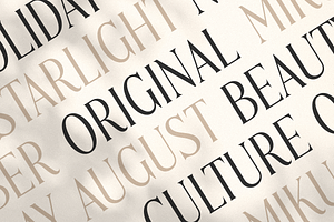 Qugira Luxury Font