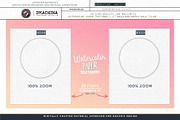 Seamless Watercolor Paper Textures, a Texture Graphic by BMACHINA Labs. (Thumbnail 2 of 5)