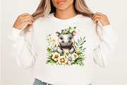 Watercolor - Safari Animals Png, an Illustration by Craft Nest (Thumbnail 7 of 11)
