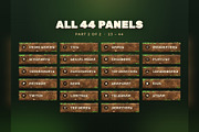 Earth Twitch & Kick Panels, an Object Graphic by Gear Store (Thumbnail 3 of 7)