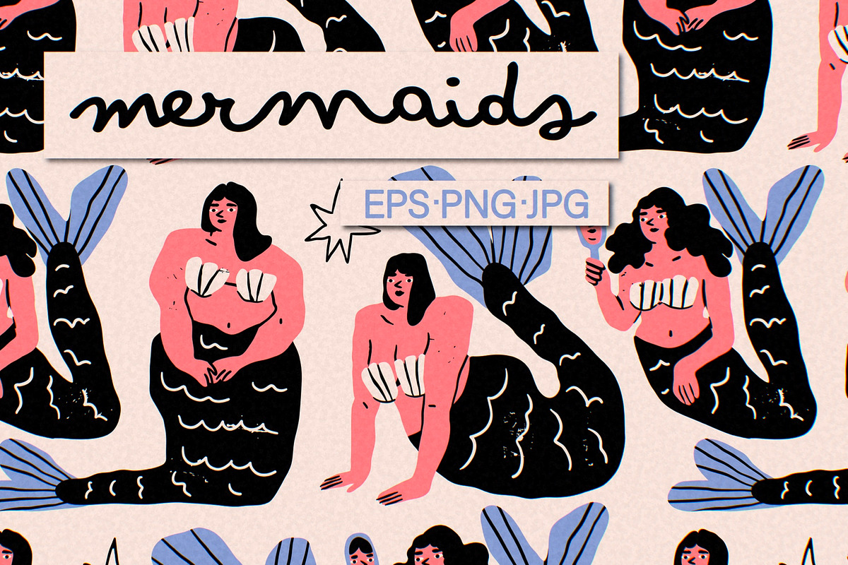 Mermaids, a Person Illustration by Twisted Tail (Photo 1 of 6)
