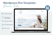 Divi Wordpress Template Moon Tide, a WordPress Template by RissDesign (Thumbnail 1 of 4)
