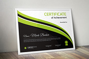 Certificate Word | PSD | AI, a Stationery Template by Curve Design (Thumbnail 4 of 5)