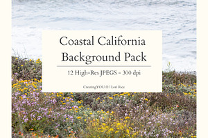 Coastal California Photo Backgrounds