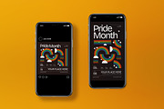 Geometric Pride Month Flyer Se, a Flyer Template by graphicook (Thumbnail 3 of 3)