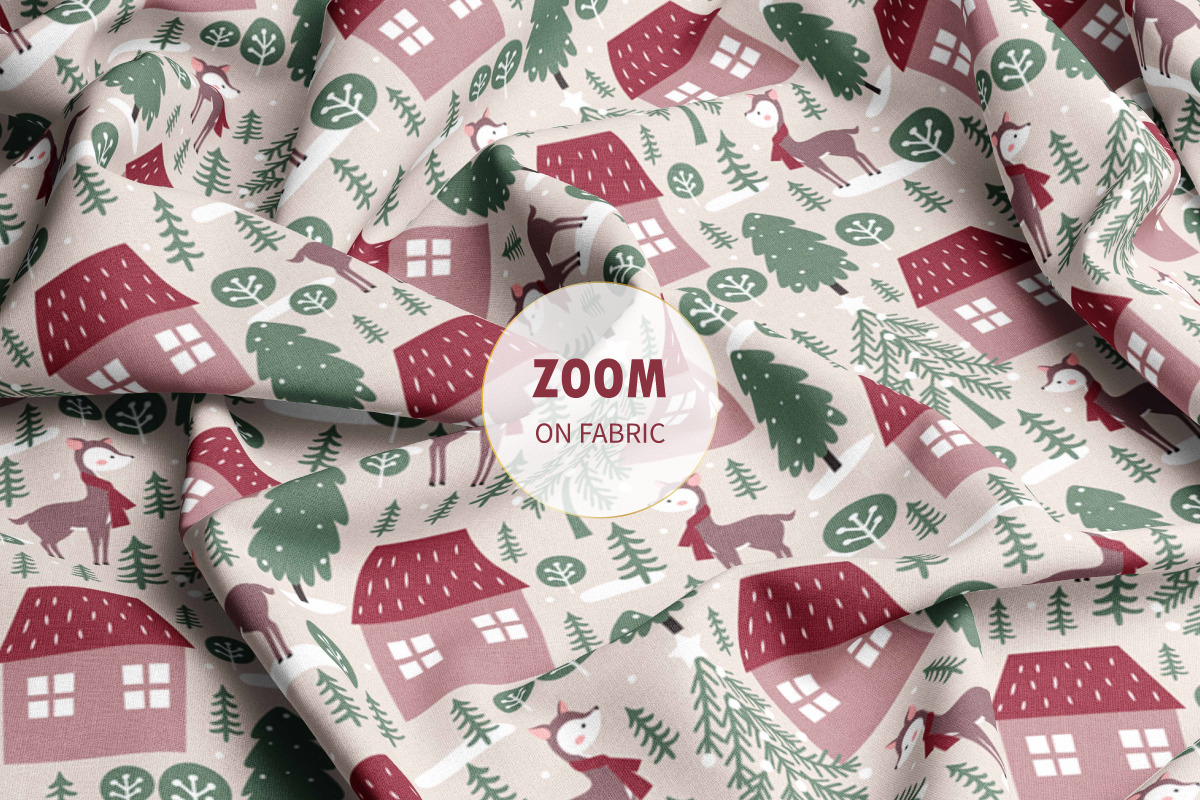 Green & Burgundy Christmas Patterns, a Pattern Graphic by DrawStudio1988 (Photo 8 of 10)