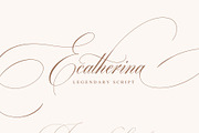 Ecatherina - legendary script, a Script Font by Blessed Print (Thumbnail 38 of 42)