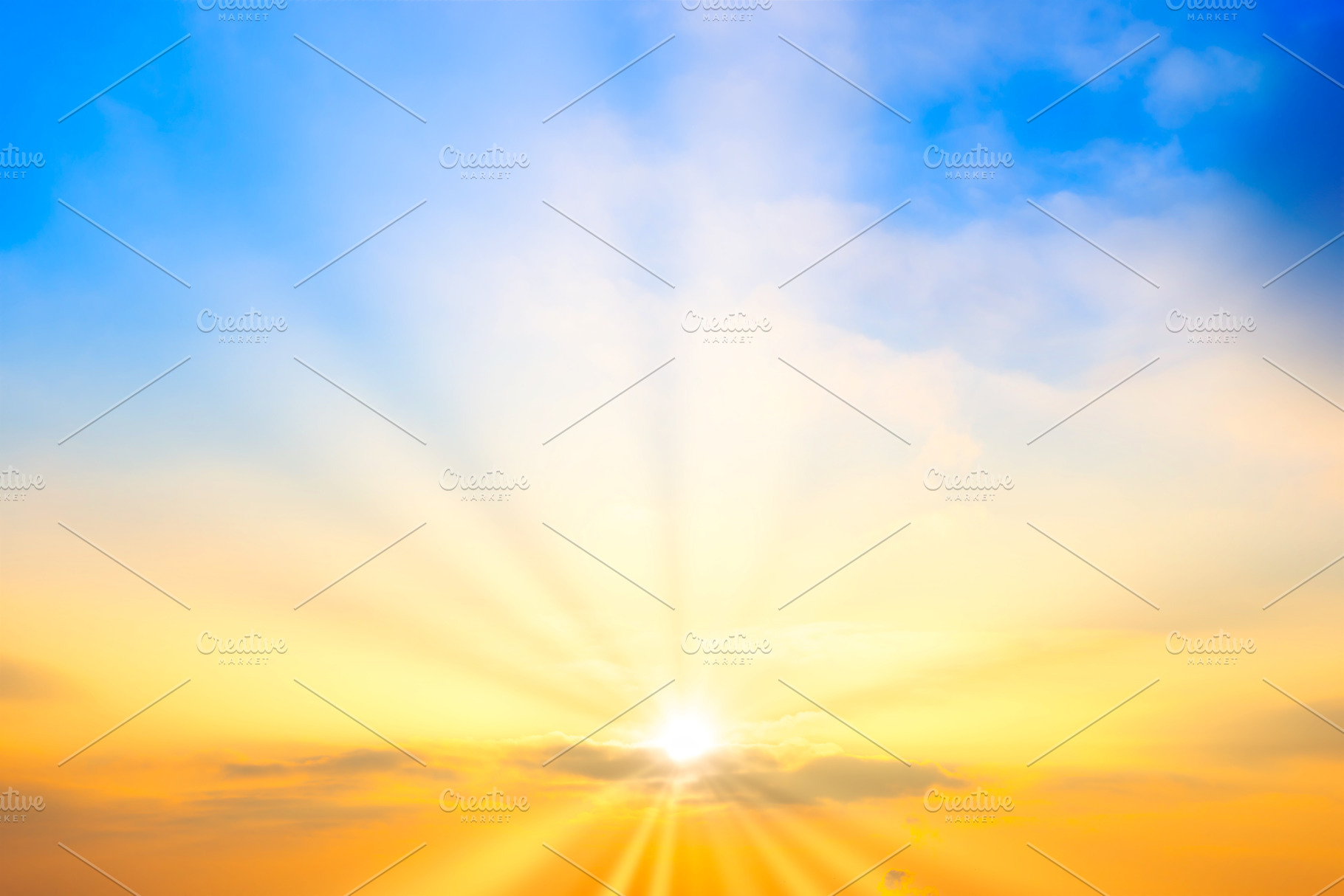 Sunset sky, sun and sunset clouds, a Nature Photo by Vapi