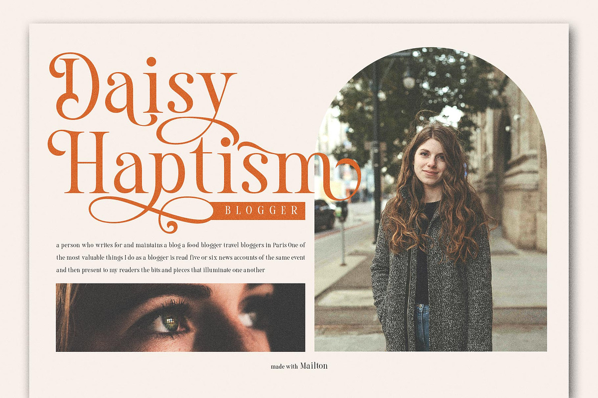 Mailton Typeface, a Serif Font by alit design (Photo 13 of 23)