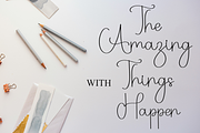 Snowday, a Handwritten Font by FreshTypeINK (Thumbnail 8 of 8)