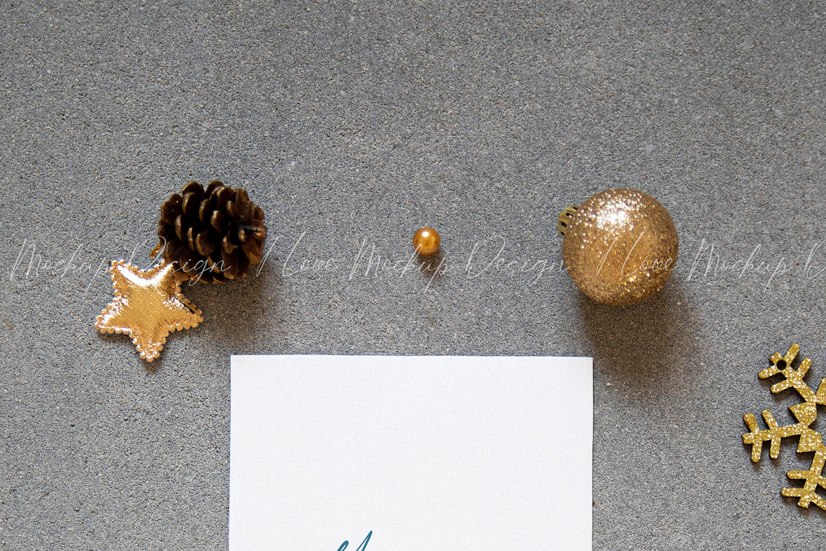 Сhristmas 5x7 Card Mockup, a Product Mockup by ILoveMockupDesign (Photo 8 of 9)