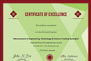 Certificates of Excellence, a Stationery Template by Zia Grfx (Thumbnail 9 of 10)