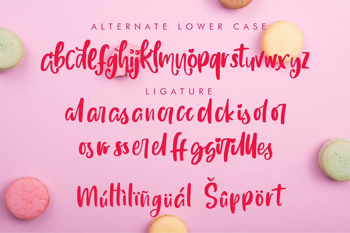 Delighted - Sweet Handmade Font preview 7