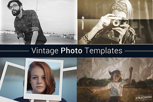 Vintage Photo Template