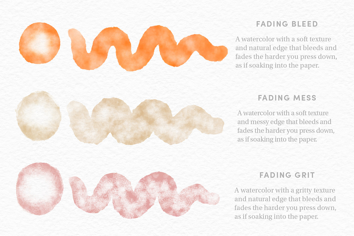 Watercolor Kit – Procreate Brushes, a Brush Add-On by Sadie Lew (Photo 3 of 14)