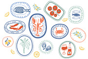Italian Dolce Vita clipart & posters, an Object Graphic by Tani Kuzminka (Thumbnail 11 of 15)