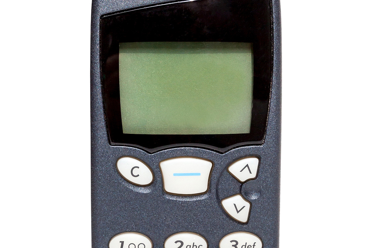 Old vintage mobile phone isolated, a Technology Photo by BOOCYS (Photo 1 of 2)