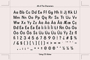 CS Aloise – Contemporary Font, a Sans Serif Font by Craft Supply Co. (Thumbnail 8 of 8)