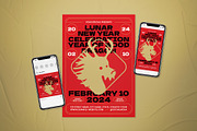 Lunar New Year Celebration Flyer, a Flyer Template by The Good Store (Thumbnail 1 of 2)